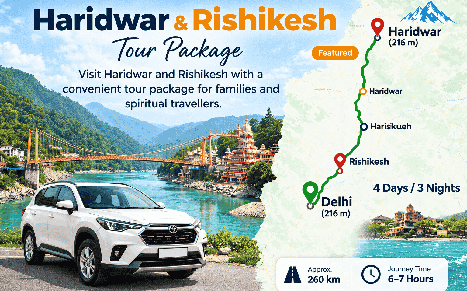 Haridwar Rishikesh Tour Package